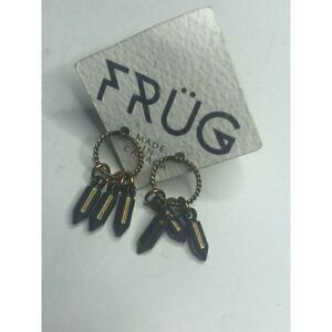 612 Frug jewellery made in canada mini circle dangle Earrings